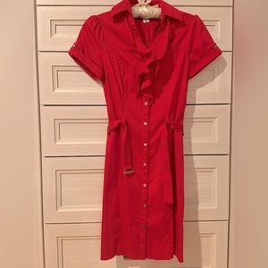 WHBM Red Retro Shift Dress 💃